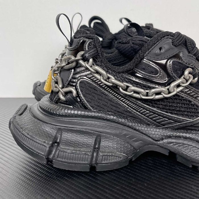 Balenciaga 3XL Sneaker With Chains And Charms Black