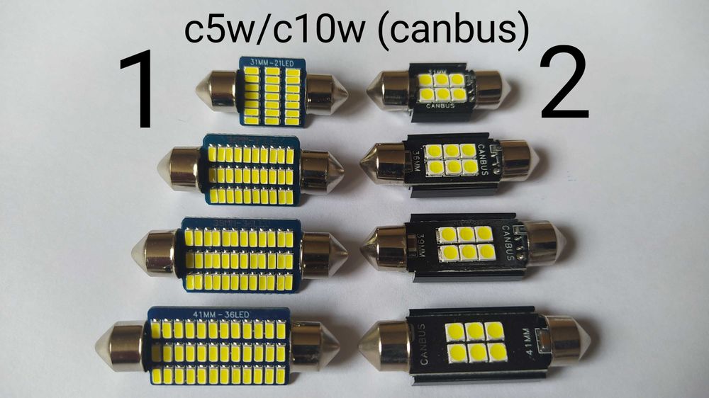 Led крушки c5w/c10w (CANBUS)