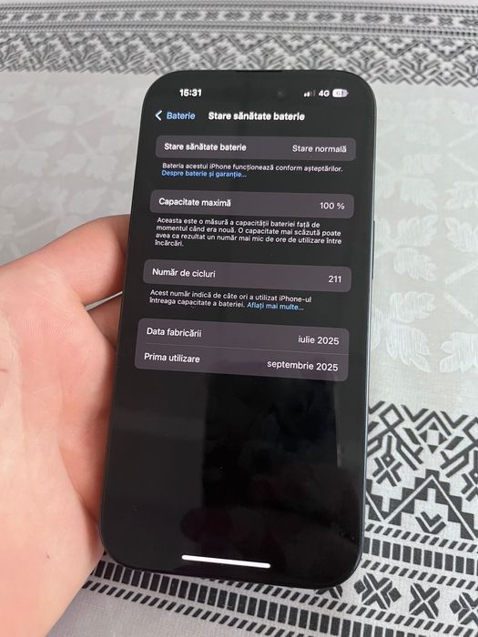 Iphone 16 Baterie 100%