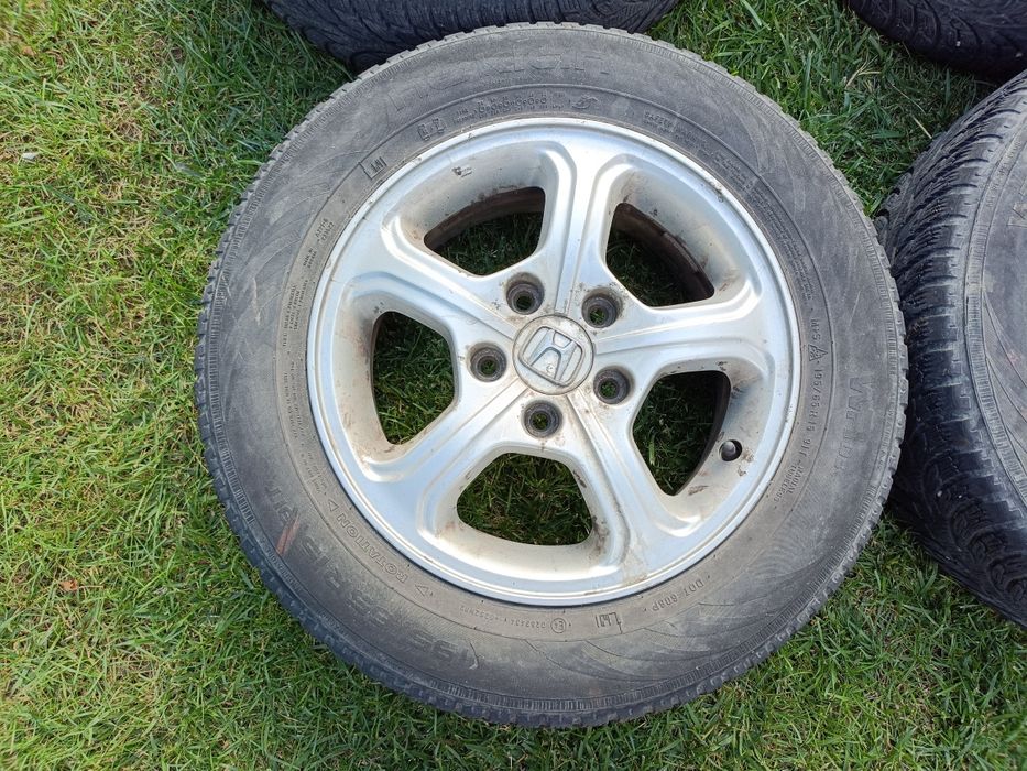 Jante/Roti Originale Honda 15 inch aliaj cu anvelope Nokian 195/65/15