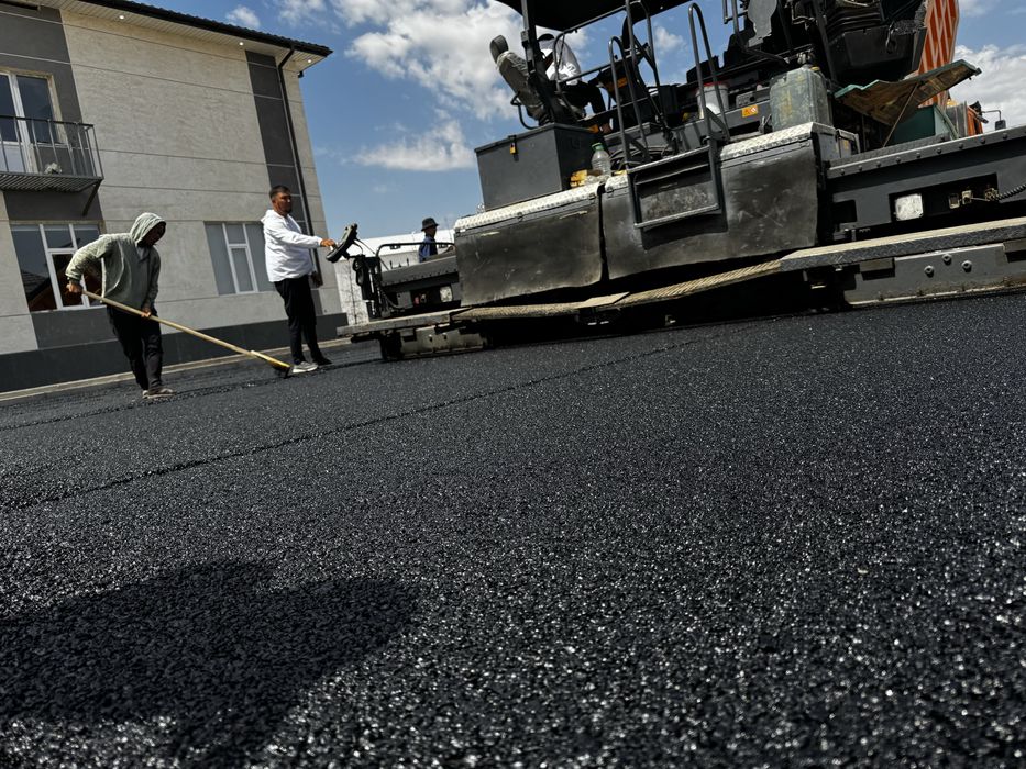 Укладка асфальта