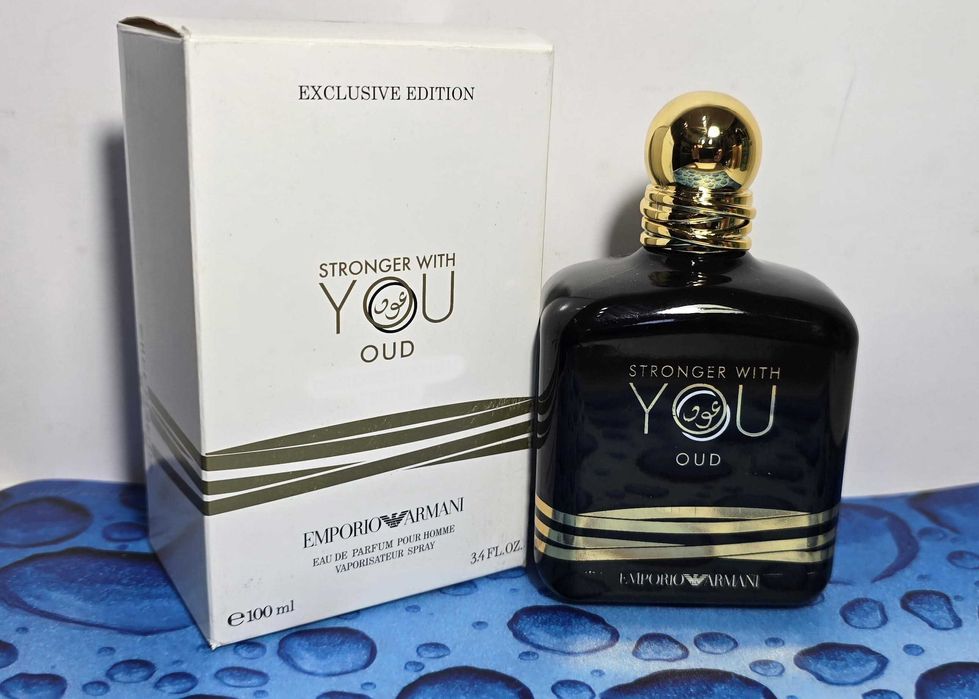 Parfum Armani - Stronger with you, Intensely, Oud, Tobacco, man, 100ml