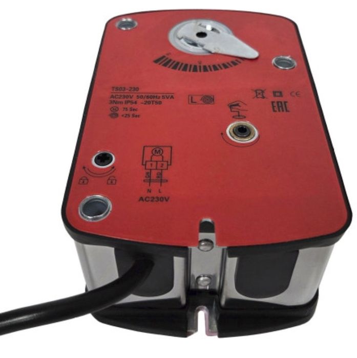 Электропривод для заслонок и клапанов