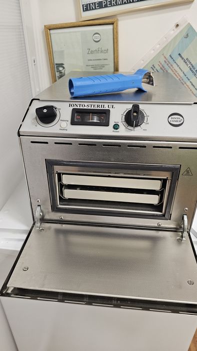 Pupinel, sterilizator cu aer cald