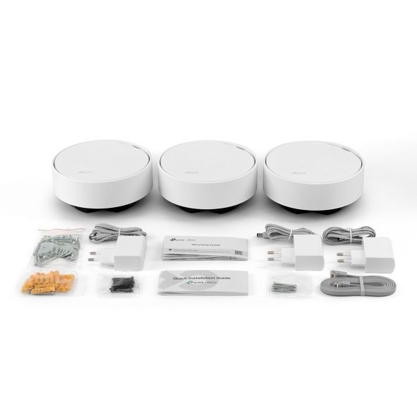 # TPlink Deco X50-PoE AX3000 3pack WiFi 6 router MESH система
