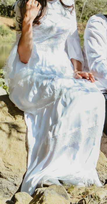 Нежное платье на узату