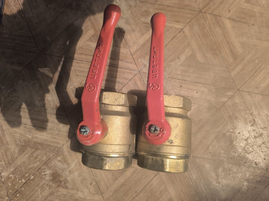 Шаровые краны на55- 63-75 трубы