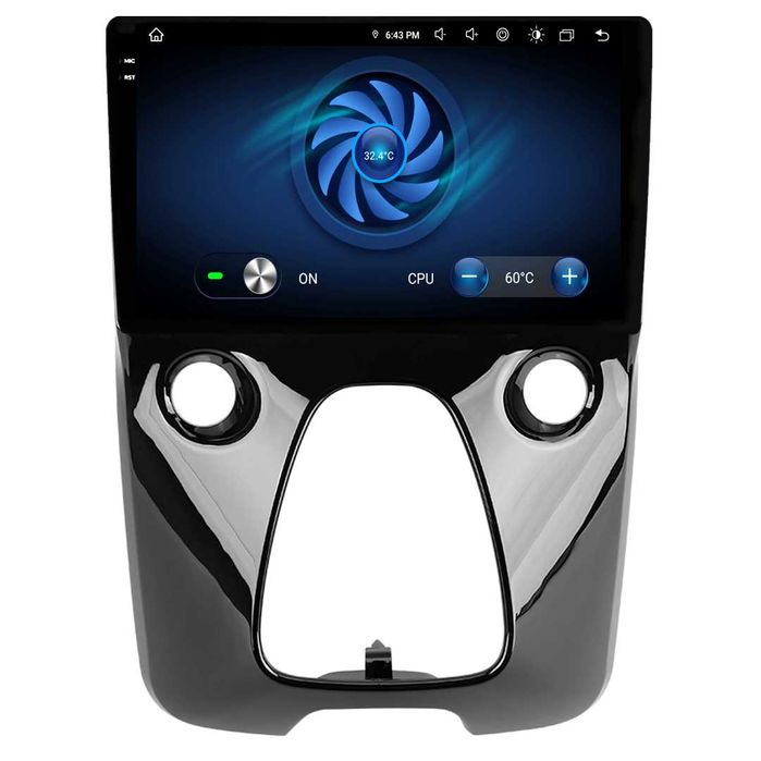 Navigatie Dedicata Peugeot 108 (2014-2022), 9Inch, Carplay