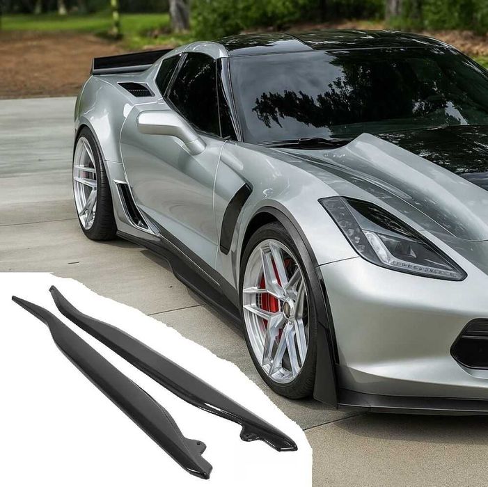 ZR1 броня, калник, прагове, части за Chevrolete Corvette C7 C8