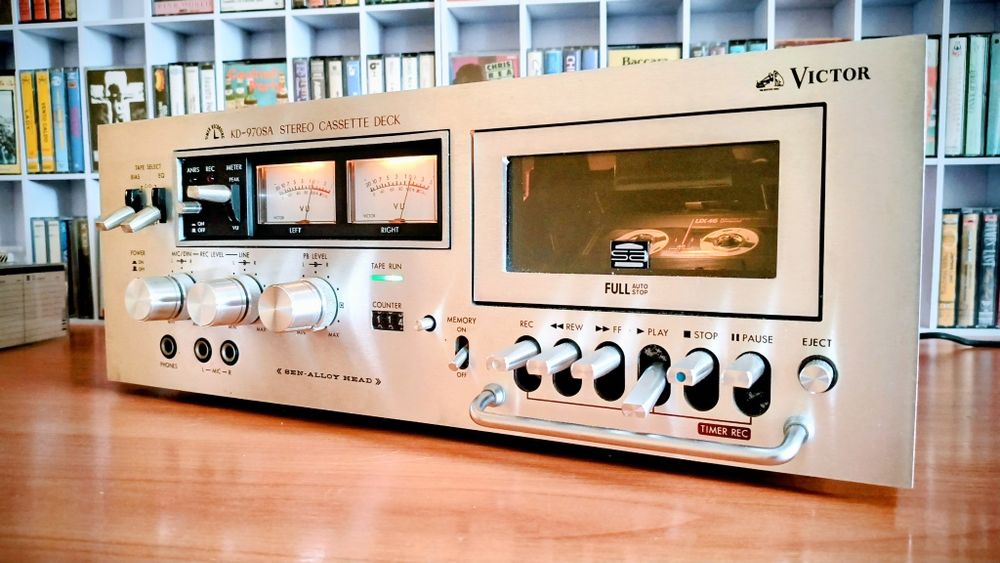 Кассетная дека Victor KD-970SA