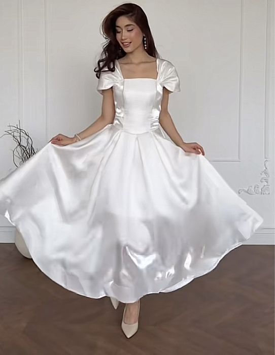 Платье женское белое