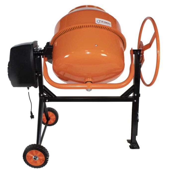 Бетонобъркачка ТЕМП HCM650, 195 л 1250W миксер за бетон