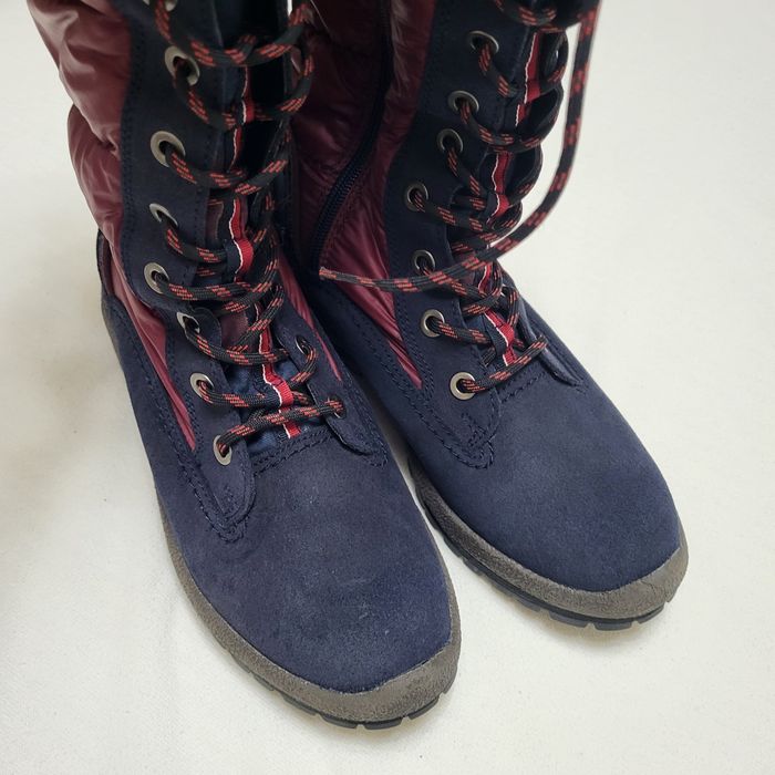 Cizme Tommy noi piele/fâș mărimea 37/38