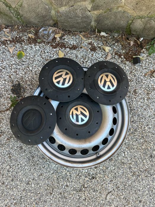 4бр. ОЕМ железни джанти 16" 5x120 VW Transporter - T5 T6
