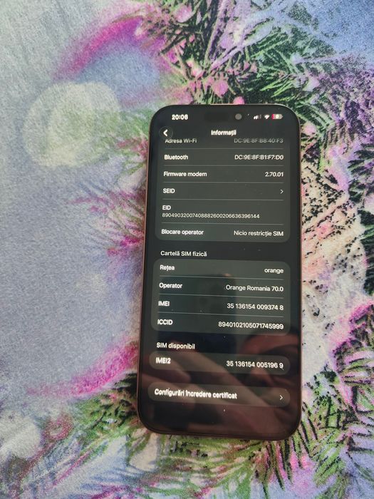 Vând IPhone 16 Pro MAX