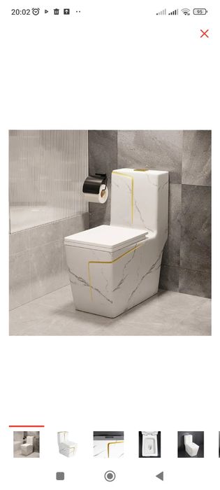 Унитаз ЛЮКС новый в упаковке