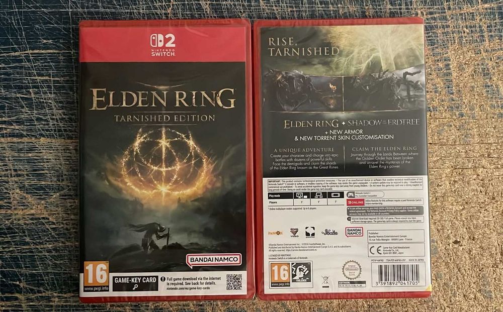 Joc Elden Ring Tarnished Edition pentru Nintendo Switch 2, sigilate