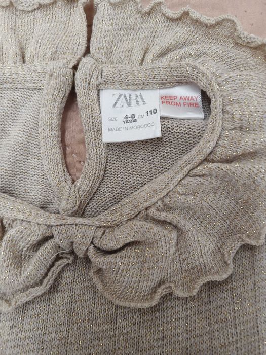 Красива  рокля с тюл ZARA 110 cm