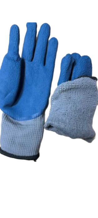 Перчатки рабочие зимние обрезиненные