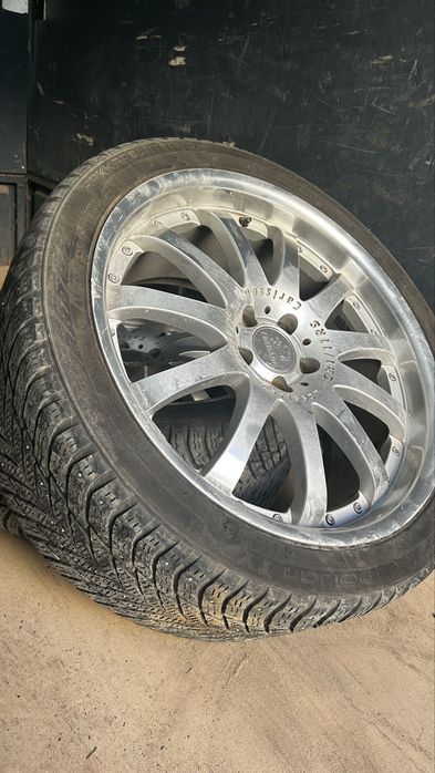 Қыстық покрышкамен титановые диск