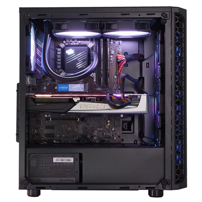 PC Gaming Apophis, Intel i9 9900KF 3.6GHz, 16GB DDR4, 2TB HDD + 500GB SSD, RX 5700 XT 8GB GDDR6  Iluminare RGB