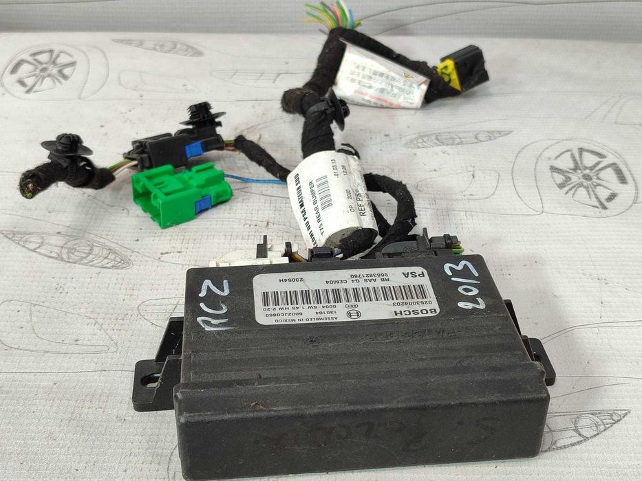 Modul senzori parcare Peugeot RCZ COD: 9663821780 2013 / [2010-2015] / (5G3)