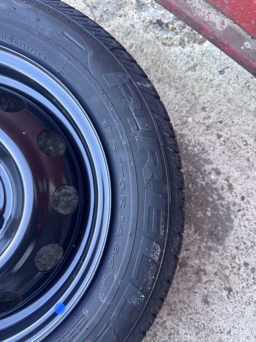 Roata rezerva noua 4X100 R14 originala Hyundai i20 Mazda 2 DE