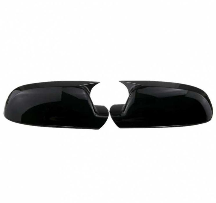 Set Capace Oglinzi Oglinda Batman Audi A4 B8 2009-2015, M Style, Negru Lucios