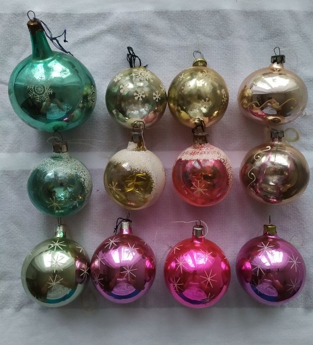 Ёлочные игрушки времён ссср