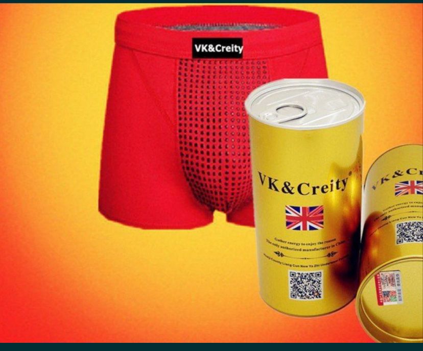 Erkaklar uchun magnit va turmalinli trusiklar.