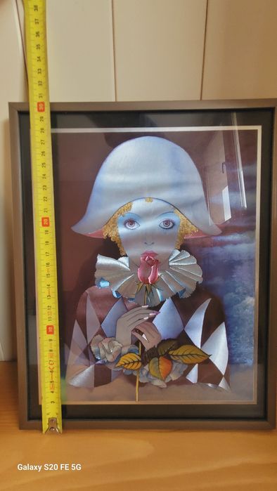 Декоративна релефна картина имитация на дърворезба