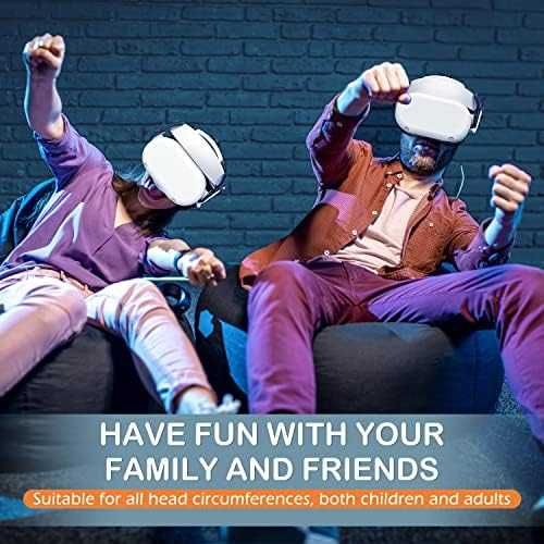 Нова Лента за глава AMLINK SQ2 Pro 5300mAh Oculus Quest 2 игри геймър