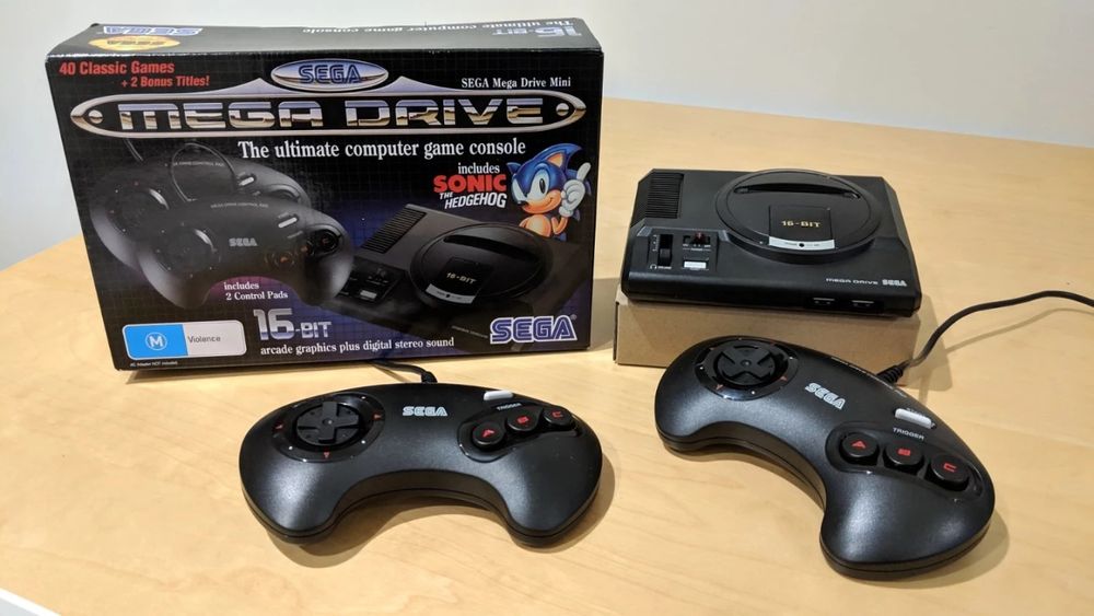 SEGA Mega Drive 40 jocuri incluse