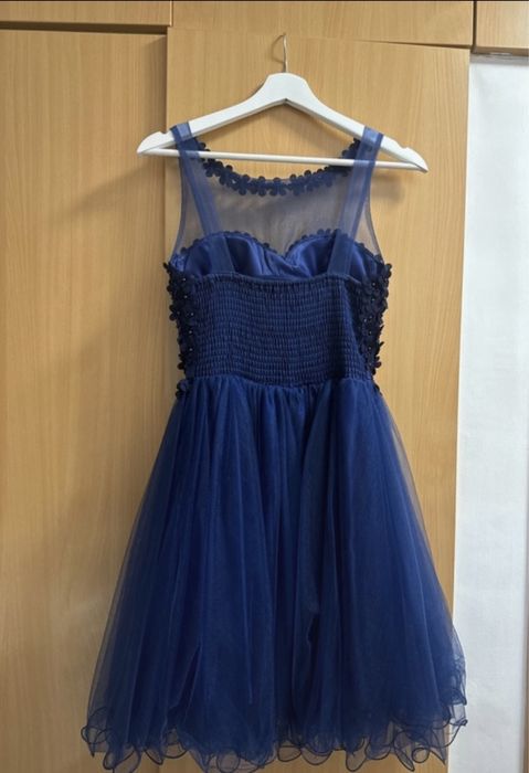 Rochie de ocazie albastra Diva Fashion