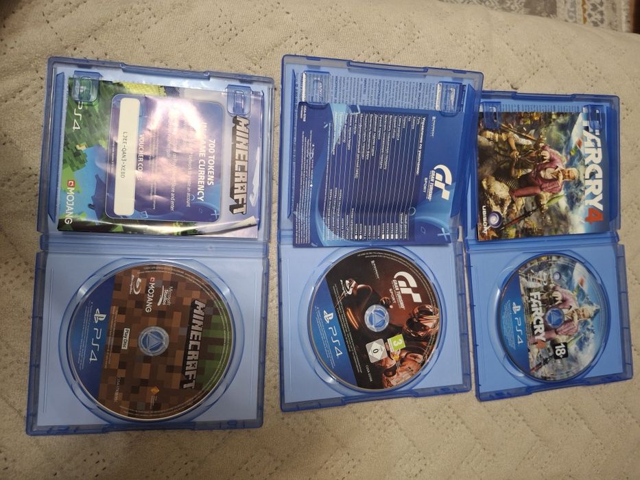 Диски на плейстейшн 4