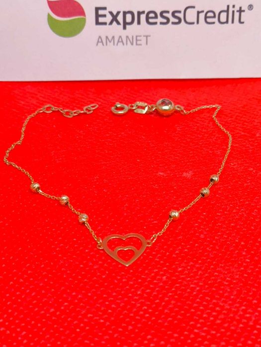 (AG43) Bratara aur 14K 1.41g B3559 Garantie/Factura!