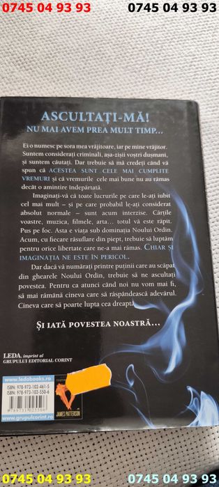carte carti vrajitor vrajitoare Darul james Patterson cartonata
