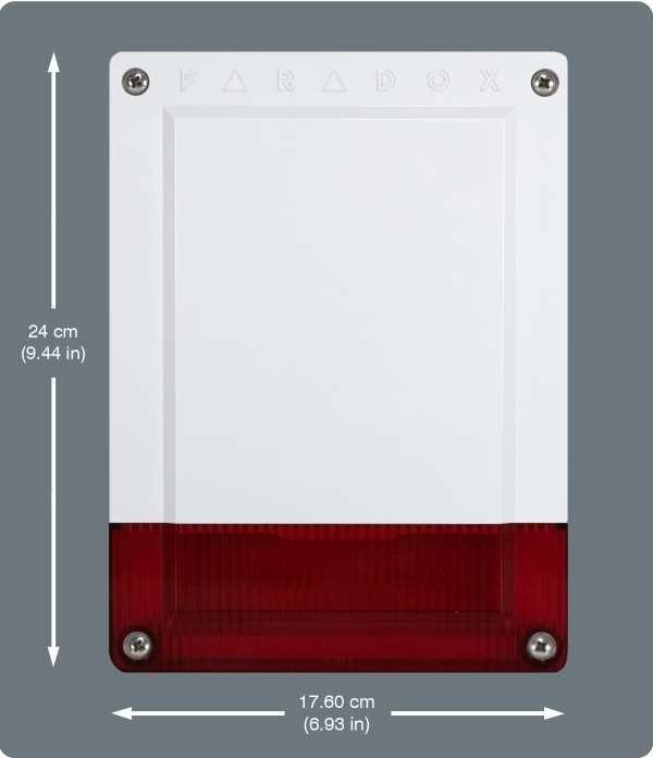 Sirena wireless de exterior Paradox SR150
