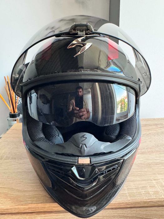 Casca Moto Scorpion Evo 1400 Carbon