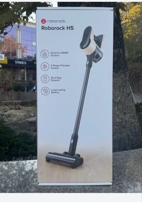 Вертикальный пылесос Roborock H5