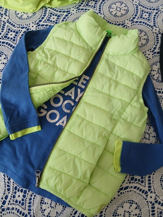 Блузки 6бр 110/116  XS Funky и елек