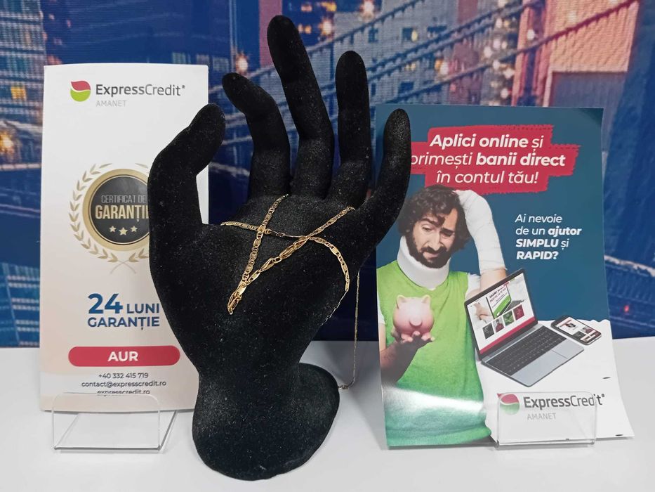 Lant aur 14k 3.51gr [34350.1/30 Pacurari 2] Garantie 2 ani!!