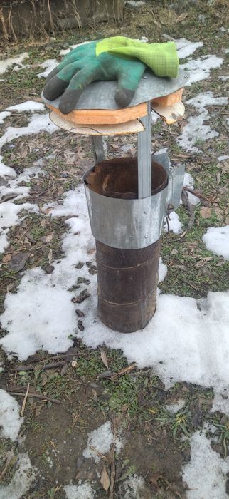 Зонтик дымохода отопления