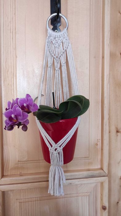 Плетени саксийници - макраме