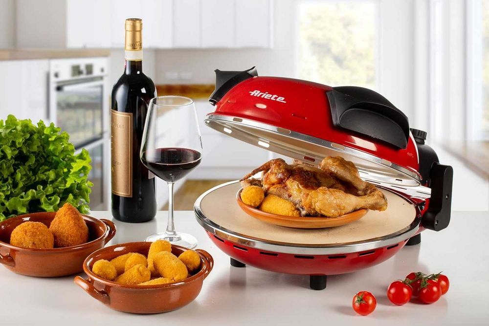Фурна за пица с каменна плоча Ariete Pizza Oven (ART909) 400°C 1200W