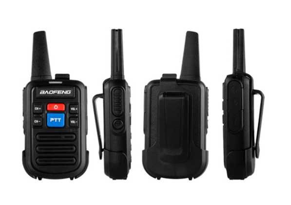 !!!БЕЗПЛАТНА ДОСТАВКА!!! 2 броя мини радиостанция UHF BAOFENG BF-C50