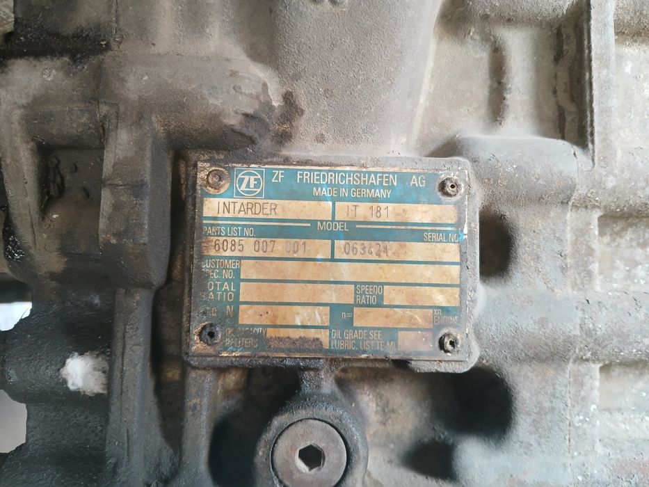 Vand cutie DAF XF ZF