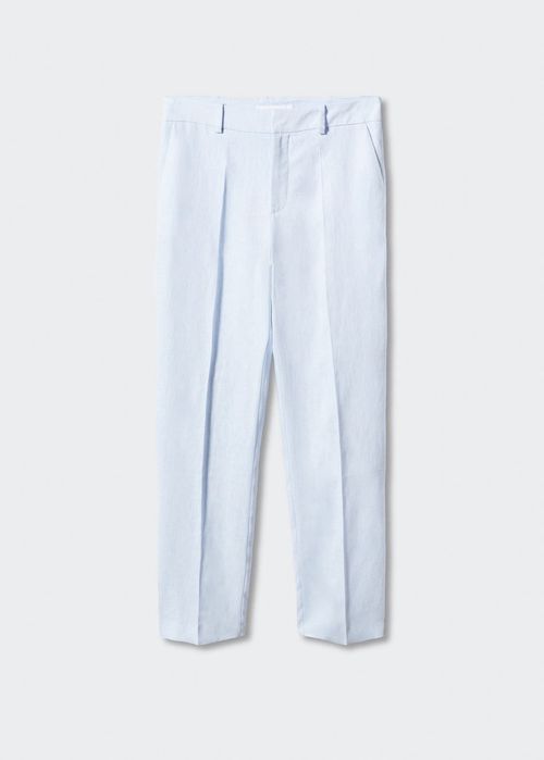 MANGO. Plus  size. 100% лён. Костюмные брюки
