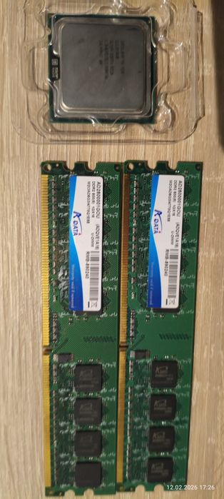 Intel celeron 430 s.775 ,adata  DDR 2 2x1GB