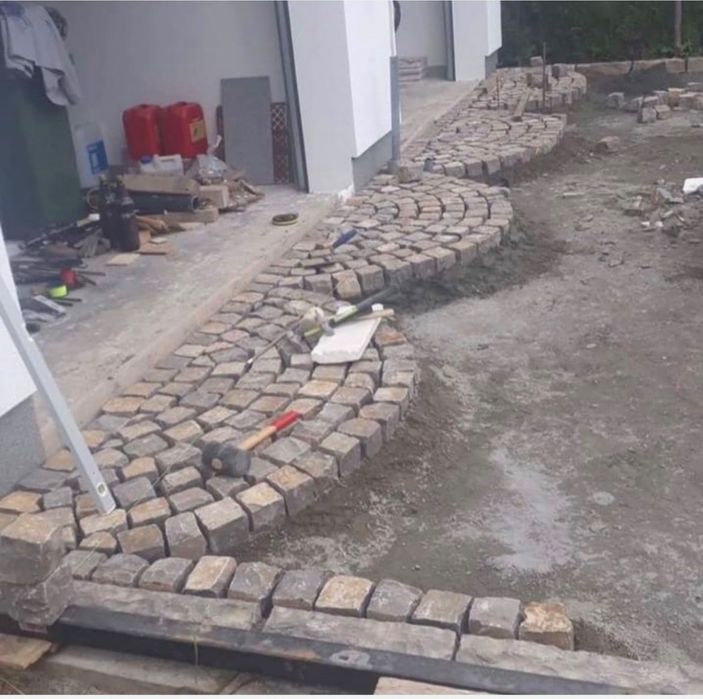 Piatra Cubica Andezit Pavaj